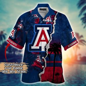 Arizona Wildcats NCAA Flower Hawaii Shirt For Fans Ver 36