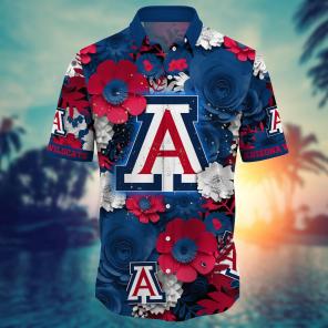 Arizona Wildcats NCAA Flower Hawaii Shirt For Fans Ver 37