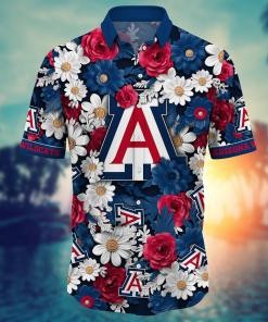 Arizona Wildcats NCAA Flower Hawaii Shirt For Fans Ver 5
