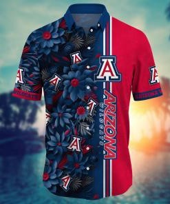 Arizona Wildcats NCAA Flower Hawaii Shirt For Fans Ver 7