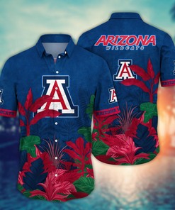 Arizona Wildcats NCAA Flower Hawaii Shirt For Fans Ver 8