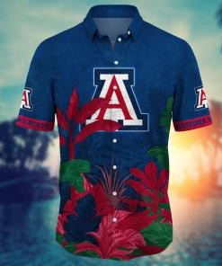 Arizona Wildcats NCAA Flower Hawaii Shirt For Fans Ver 8