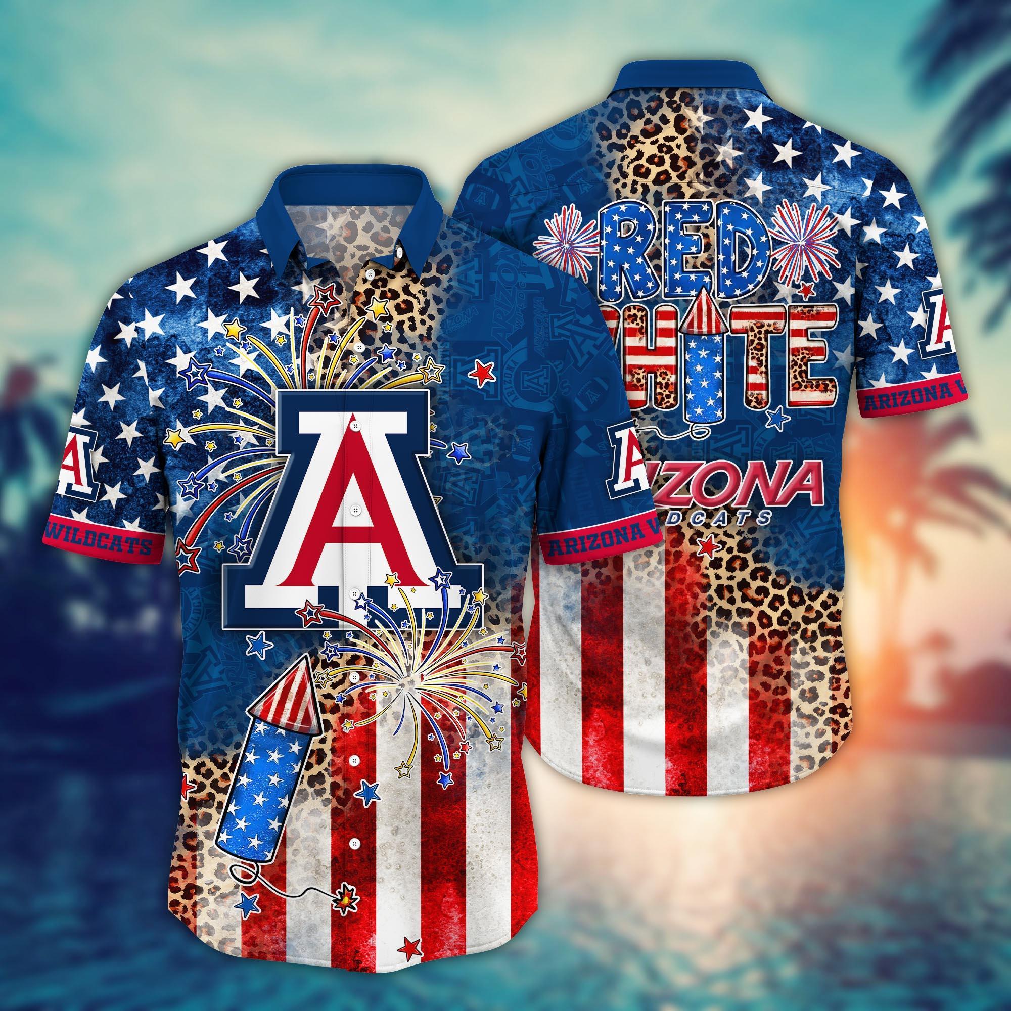 Arizona Wildcats NCAA Hawaii Shirt Ver 1