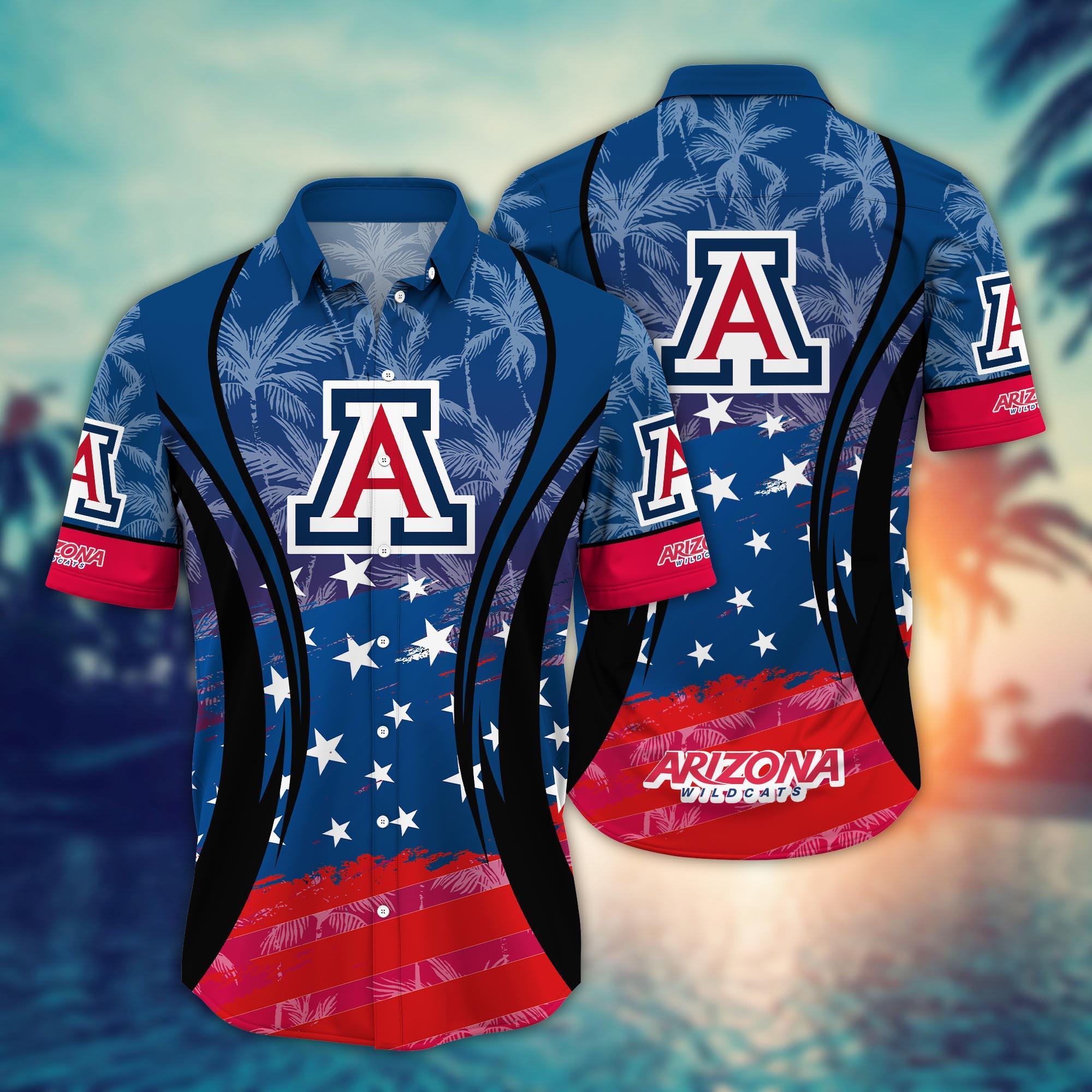 Arizona Wildcats NCAA Hawaiian Shirt For Fans