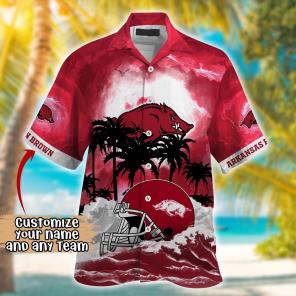Arkansas Razorbacks NCAA Best Hawaiian Shirt Ever- Customize Any Team Any League