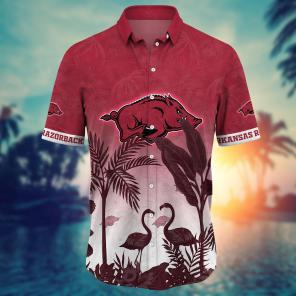 Arkansas Razorbacks NCAA Flower Hawaii Shirt For Fans Ver 10