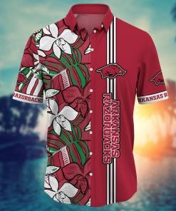Arkansas Razorbacks NCAA Flower Hawaii Shirt For Fans Ver 14