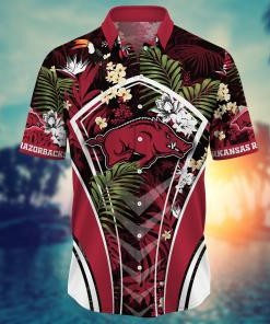 Arkansas Razorbacks NCAA Flower Hawaii Shirt For Fans Ver 17