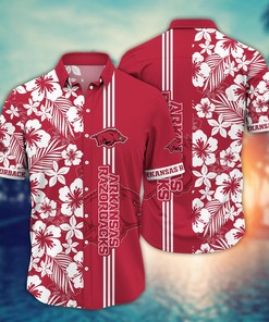 Arkansas Razorbacks NCAA Flower Hawaii Shirt For Fans Ver 21