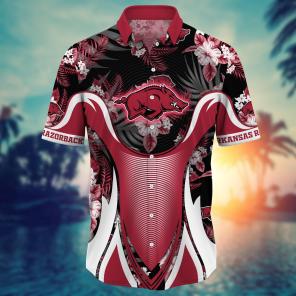Arkansas Razorbacks NCAA Flower Hawaii Shirt For Fans Ver 23
