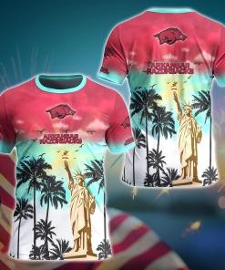 Arkansas Razorbacks NCAA Flower Hawaii Shirt For Fans Ver 25