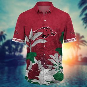 Arkansas Razorbacks NCAA Flower Hawaii Shirt For Fans Ver 29