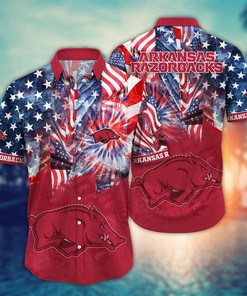 Arkansas Razorbacks NCAA Flower Hawaii Shirt For Fans Ver 32