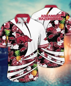 Arkansas Razorbacks NCAA Flower Hawaii Shirt For Fans Ver 6
