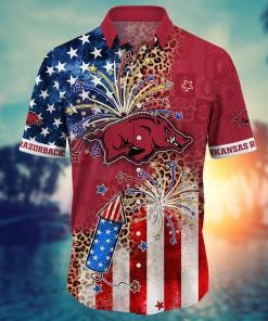Arkansas Razorbacks NCAA Hawaii Shirt Ver 2