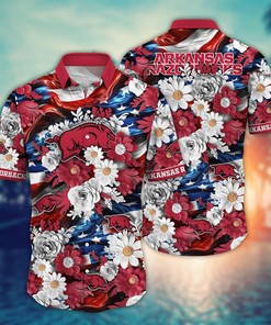 Arkansas Razorbacks NCAA Hawaii Shirt Ver 3
