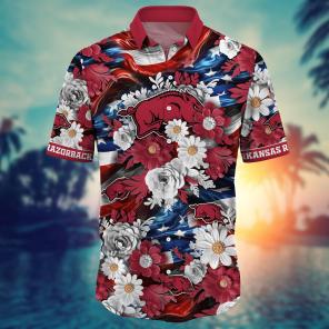 Arkansas Razorbacks NCAA Hawaii Shirt Ver 3