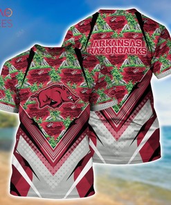 Arkansas Razorbacks Sports Fans Beach Hawaiian Shirt and Shorts