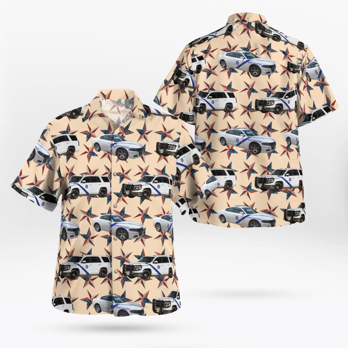 Arkansas State Police Hawaiian Shirt - Limited Edition