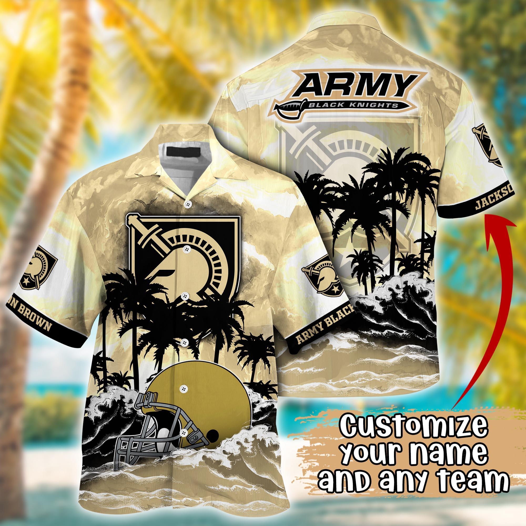 Army Black Knights NCAA Best Hawaiian Shirt Ever- Customize Any Team Any League