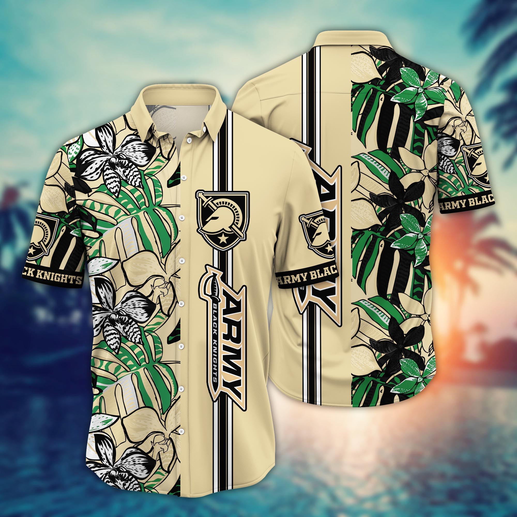 Army Black Knights NCAA Flower Hawaii Shirt For Fans Ver 14