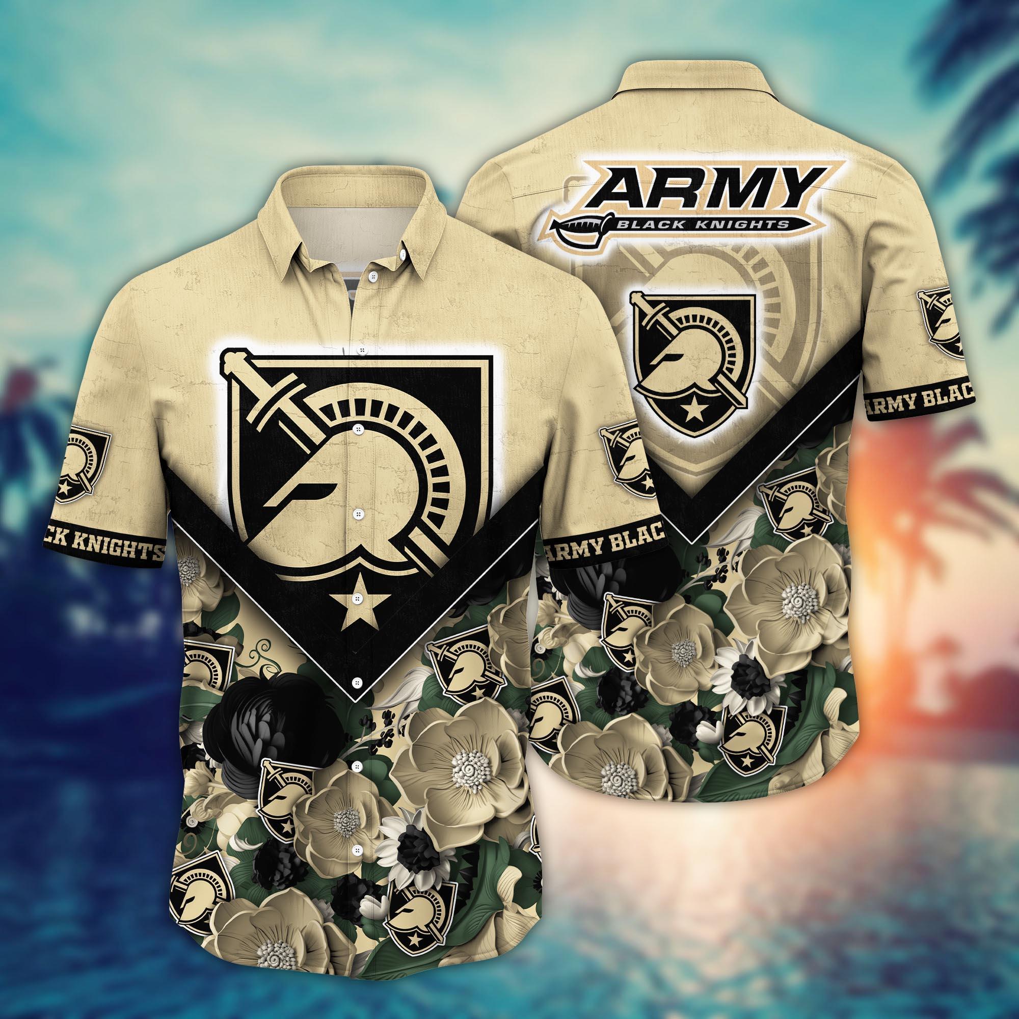 Army Black Knights NCAA Flower Hawaii Shirt For Fans Ver 15