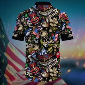 Army Black Knights NCAA Flower Hawaii Shirt For Fans Ver 23