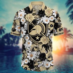 Army Black Knights NCAA Flower Hawaii Shirt For Fans Ver 3