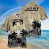 Army Black Knights NCAA Palm Tree Pattern Hawaii Shirt For Sports Fans