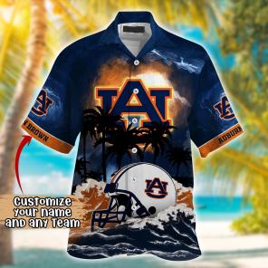 Auburn Tigers NCAA Best Hawaiian Shirt Ever- Customize Any Team Any League