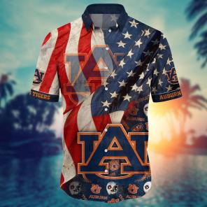 Auburn Tigers NCAA Flower Hawaii Shirt For Fans Ver 11