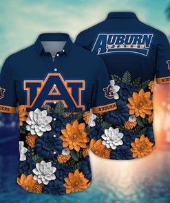 Auburn Tigers NCAA Flower Hawaii Shirt For Fans Ver 14