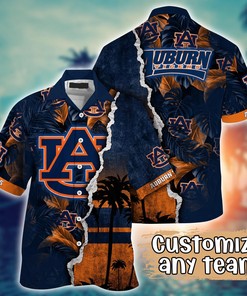 Auburn Tigers NCAA Flower Hawaii Shirt For Fans Ver 15