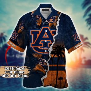 Auburn Tigers NCAA Flower Hawaii Shirt For Fans Ver 15