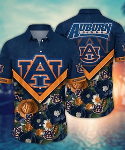 Auburn Tigers NCAA Flower Hawaii Shirt For Fans Ver 19