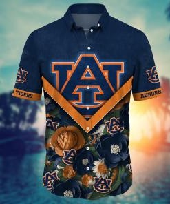 Auburn Tigers NCAA Flower Hawaii Shirt For Fans Ver 19