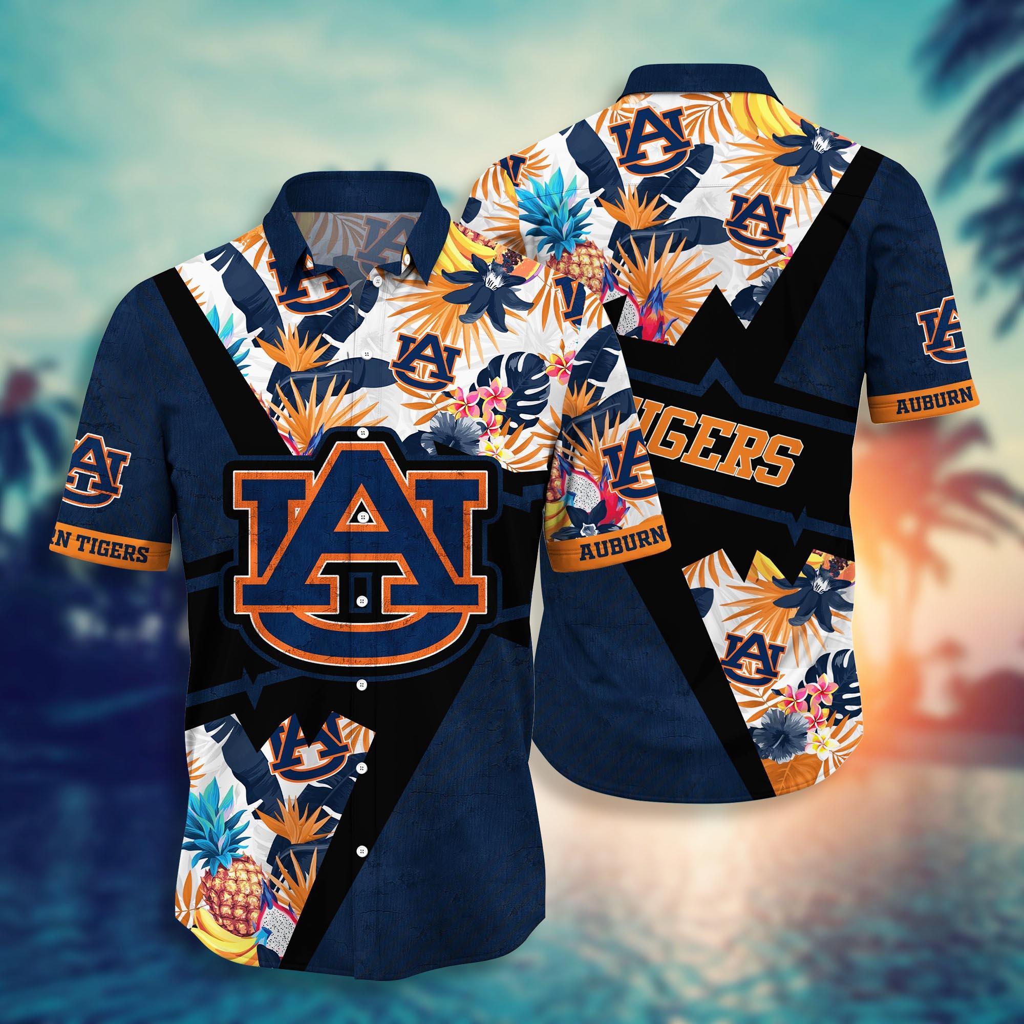 Auburn Tigers NCAA Flower Hawaii Shirt For Fans Ver 22