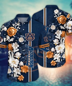 Auburn Tigers NCAA Flower Hawaii Shirt For Fans Ver 25