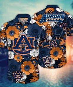 Auburn Tigers NCAA Flower Hawaii Shirt For Fans Ver 27