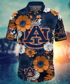 Auburn Tigers NCAA Flower Hawaii Shirt For Fans Ver 27