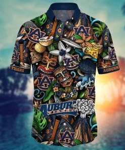 Auburn Tigers NCAA Flower Hawaii Shirt For Fans Ver 31