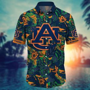 Auburn Tigers NCAA Flower Hawaii Shirt For Fans Ver 32