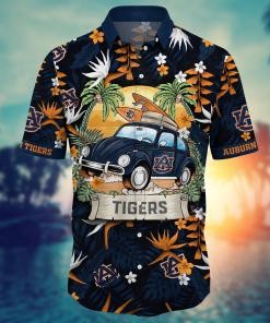 Auburn Tigers NCAA Flower Hawaii Shirt For Fans Ver 35