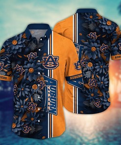 Auburn Tigers NCAA Flower Hawaii Shirt For Fans Ver 5