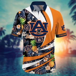 Auburn Tigers NCAA Flower Hawaii Shirt For Fans Ver 6