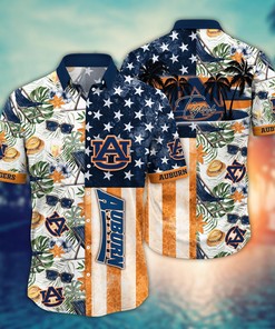 Auburn Tigers NCAA Flower Hawaii Shirt For Fans Ver 8