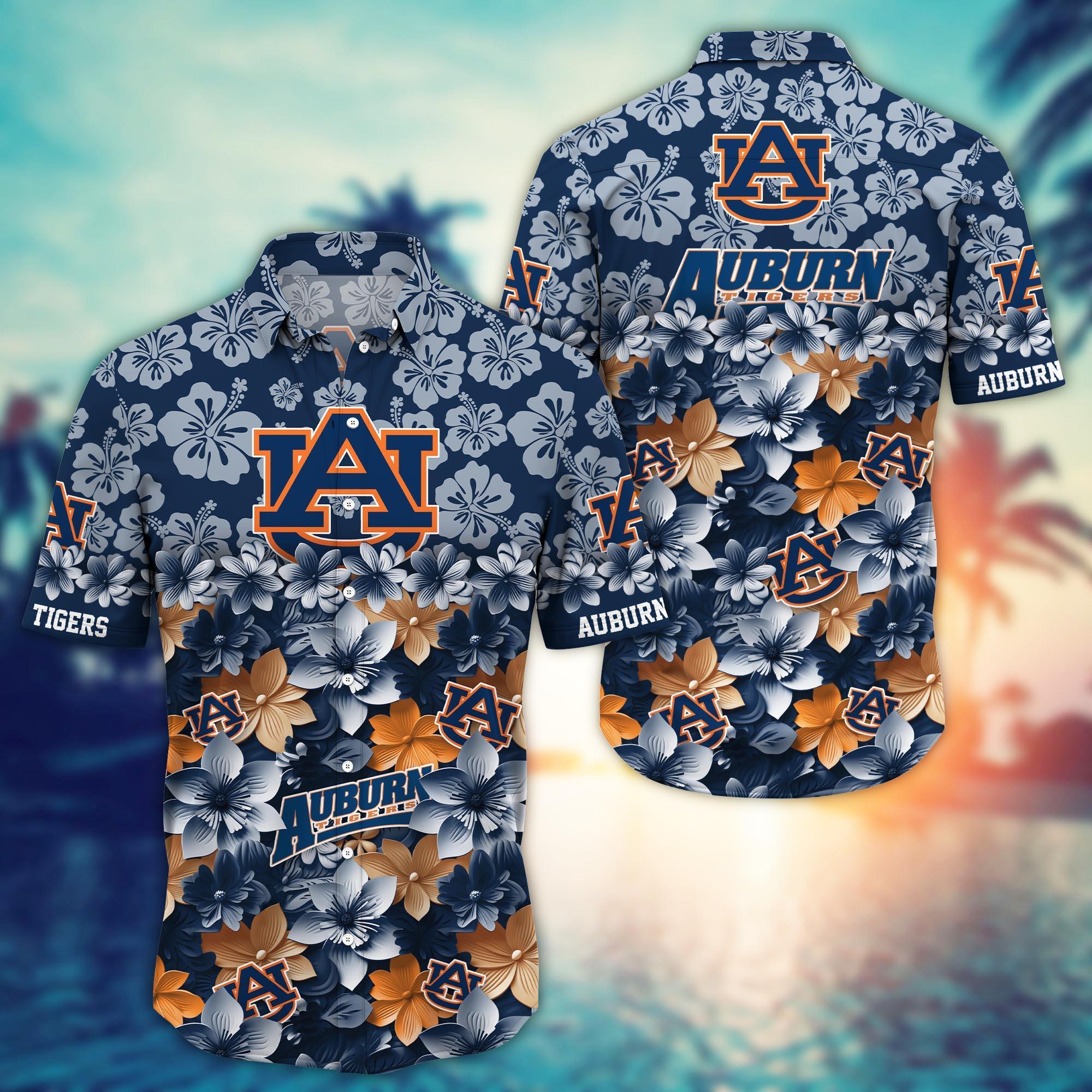 Auburn Tigers NCAA Hawaiian Shirt Gift For Fan