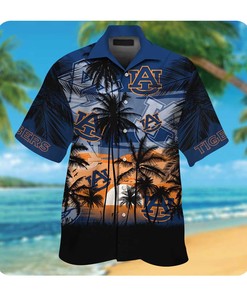 Auburn Tigers Tropical Hawaii Shirt for Men and Women