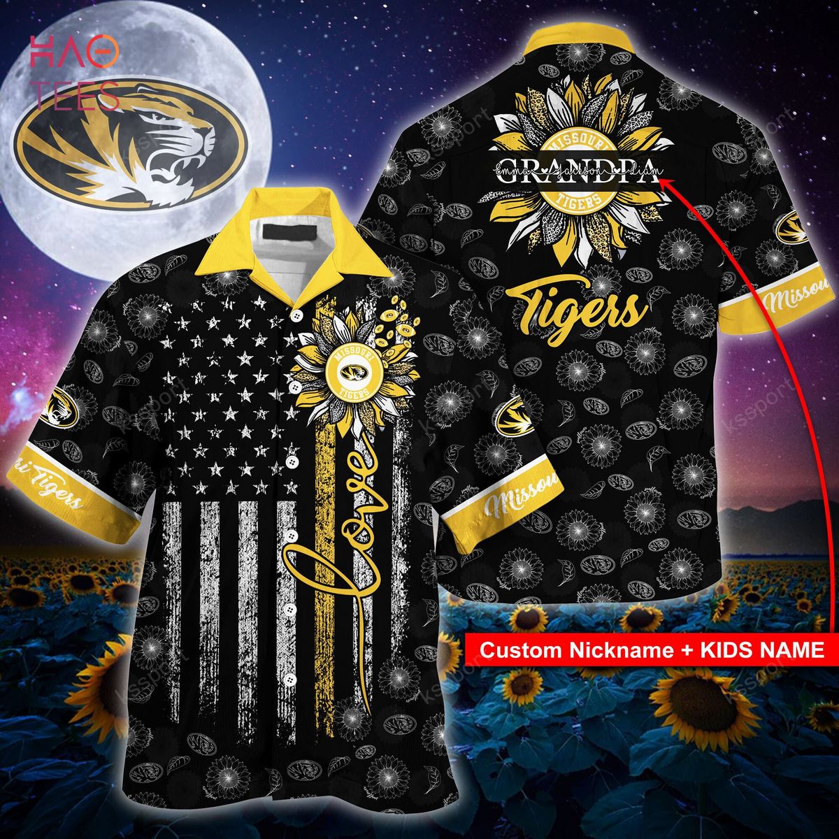 Available Missouri Tigers Hawaiian Shirt X161 for NCAA Fans