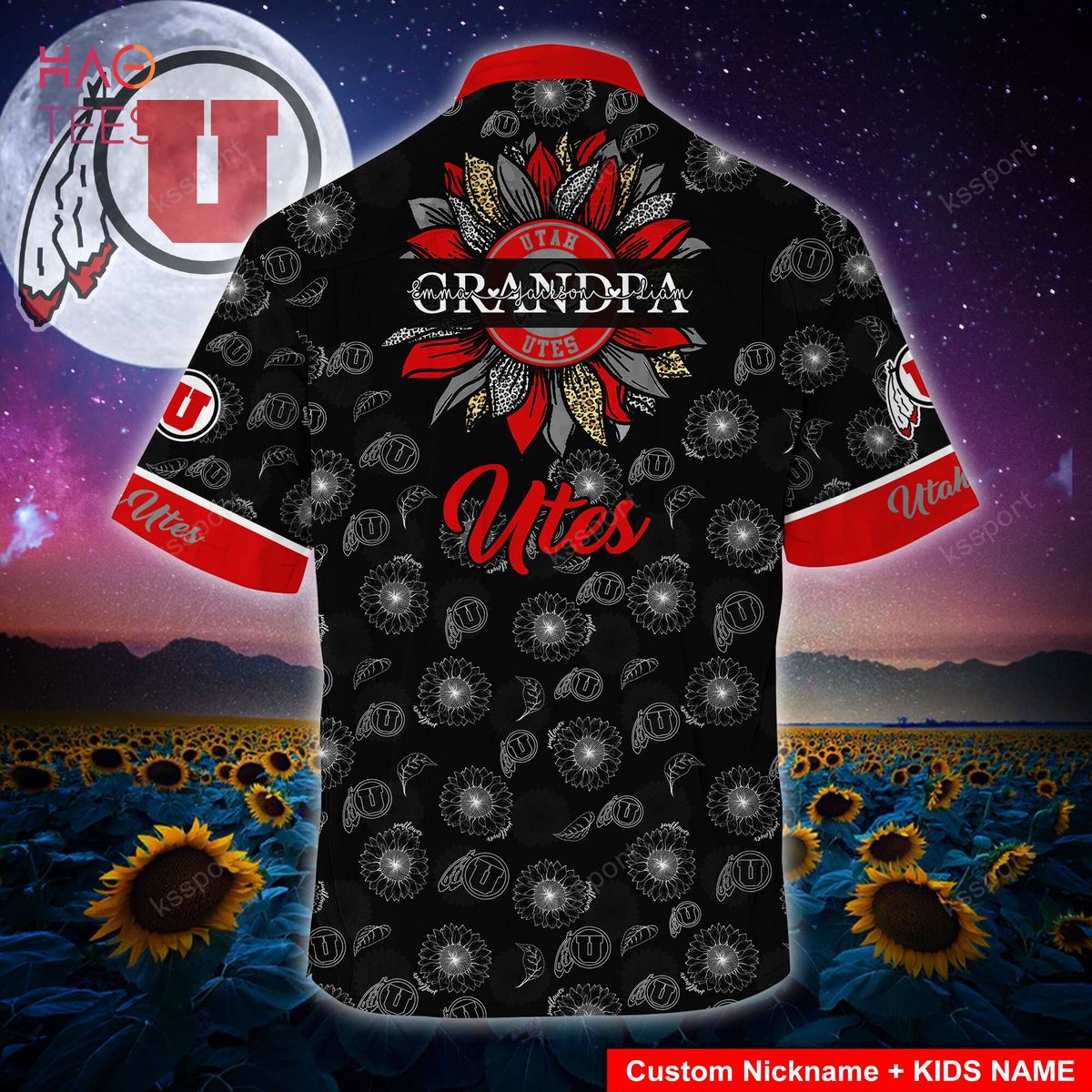 Available Now: Utah Utes Hawaiian Shirt FS21